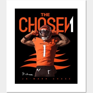 Ja'marr Chase The Chosen 1 Posters and Art